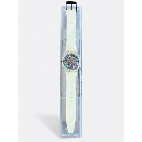 Swatch Watch PERSPECTIVE GK169 1993 Standard Rare Swiss Made Quartz With Battery - Picture 4 of 6